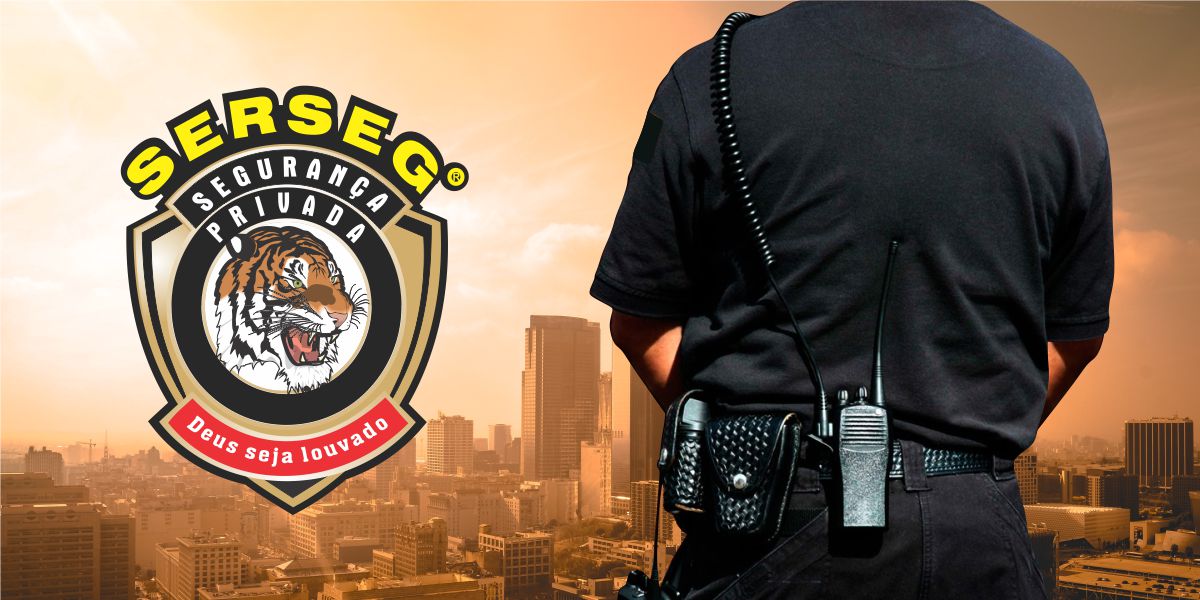 Equipe de segurança privada da SERSEG em serviço